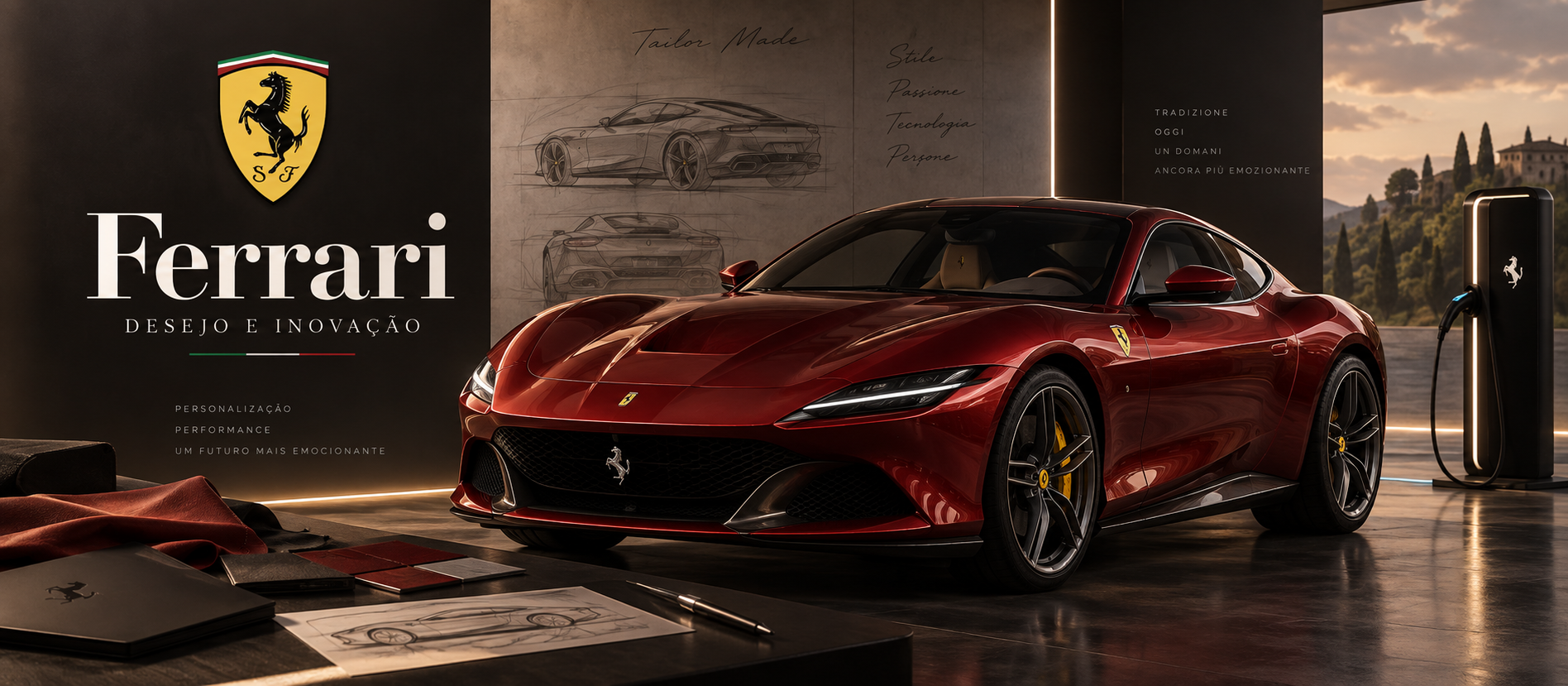 Ferrari em 2026: personalização, escassez e o desafio de lançar um elétrico sem diluir desejo